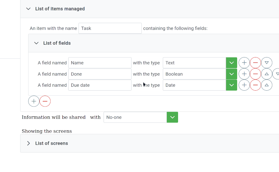 Capture d’écran de Dont-code Services