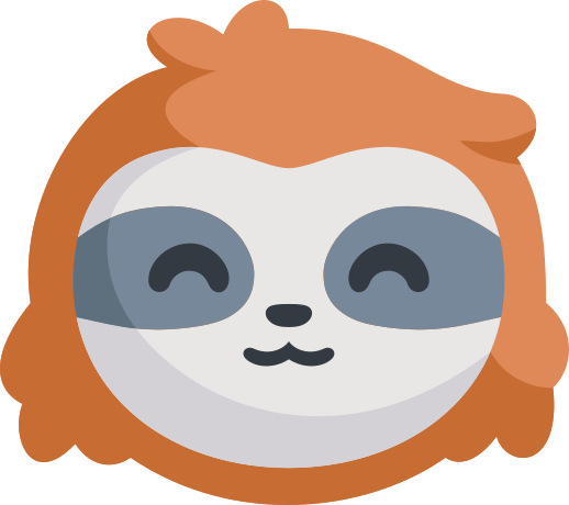 GoToSocial's logo, a stylized sloth head