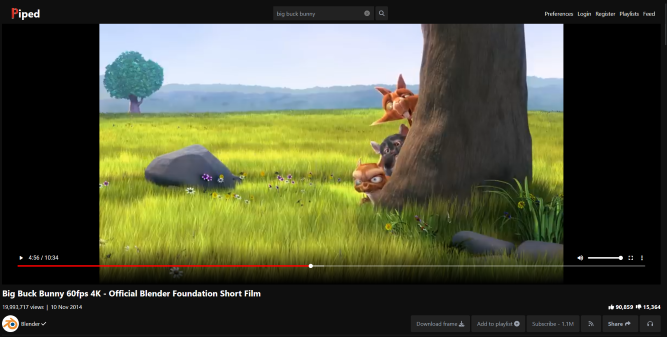 Captura de Piped
